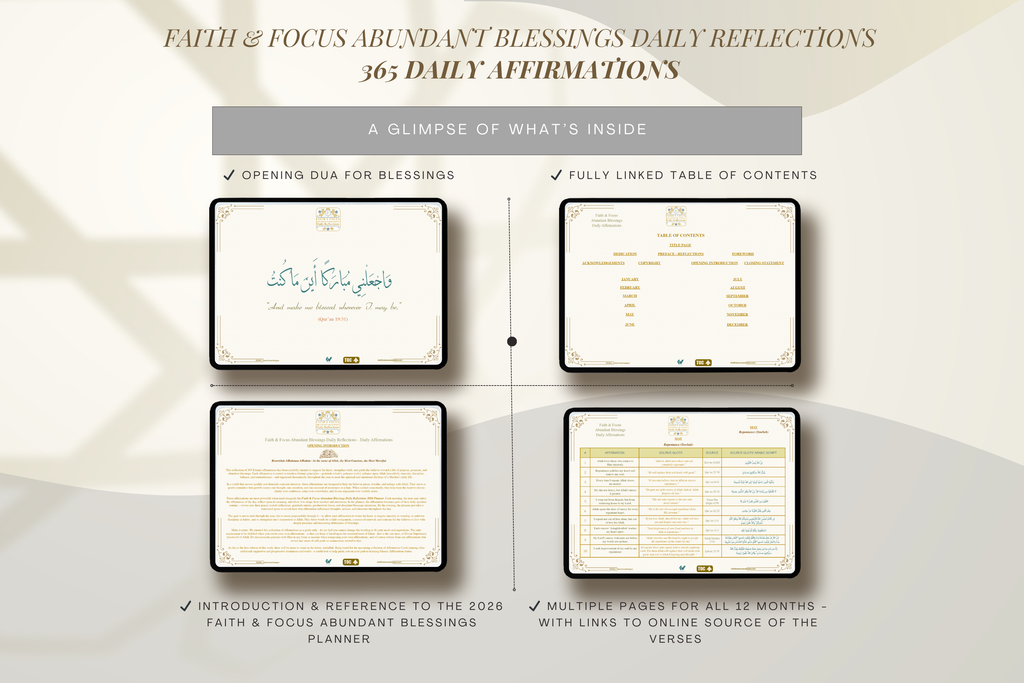 365 Islamic Affirmations Collection