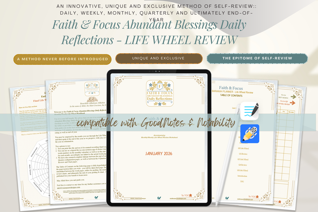 Faith & Focus Life Wheel Review System