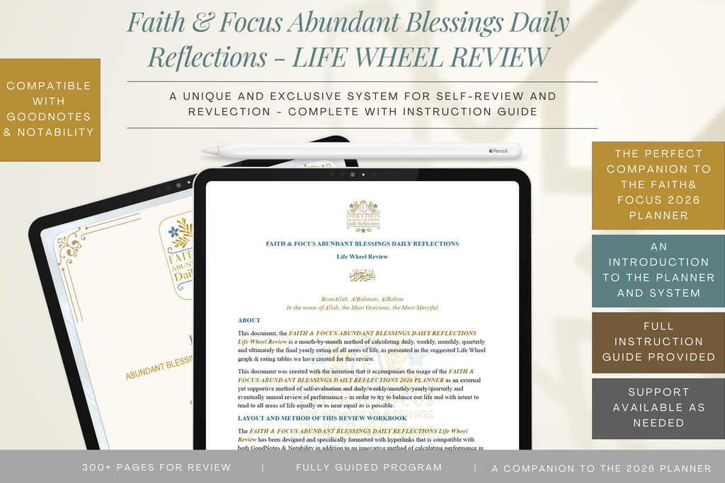 Faith & Focus Life Wheel Review System