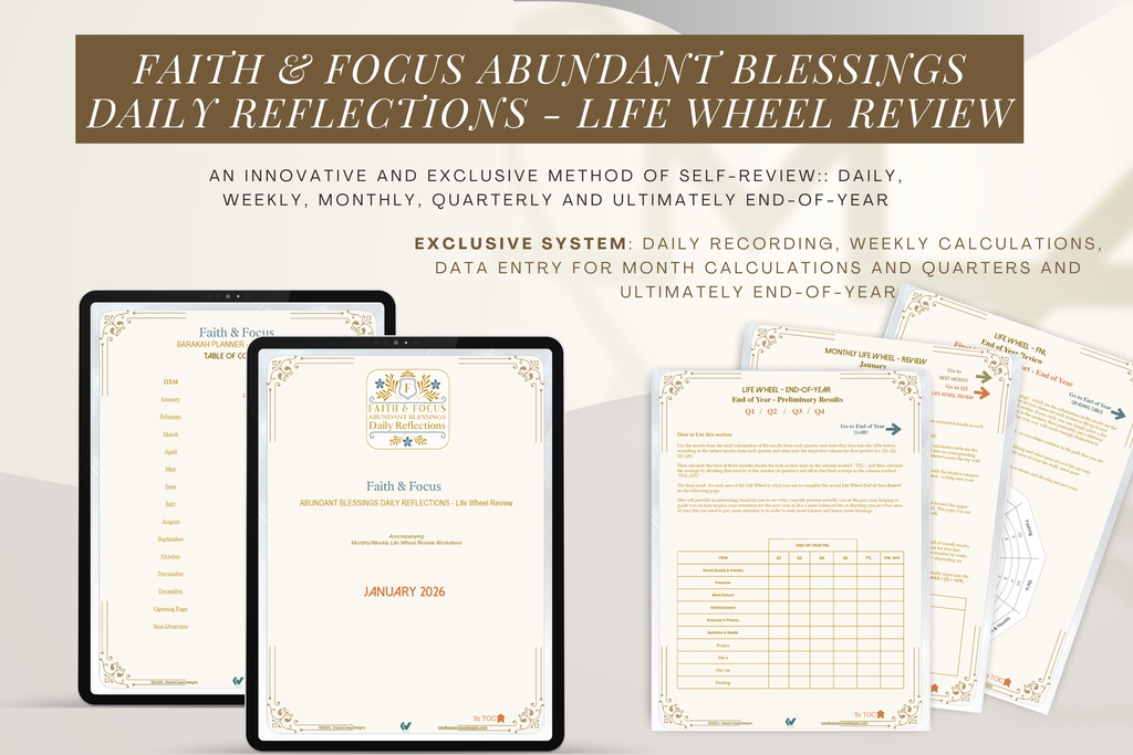 Faith & Focus Life Wheel Review System