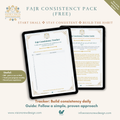 Free Fajr consistency pack including a prayer tracker and step-by-step guide to help build a consistent Fajr prayer routine.