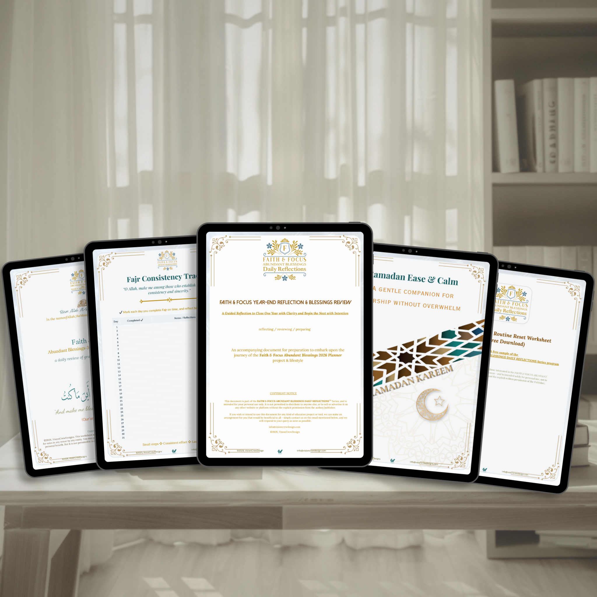 Free Islamic resources and printable tools for daily reflection and faith-centered living